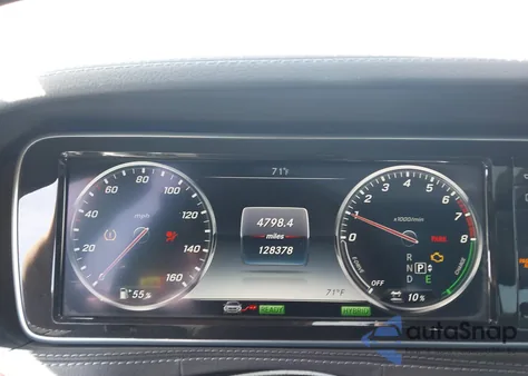 2015 Mercedes-Benz S 550 Plug-In Hybrid из США, поврежденный, VIN WDDUG6DB7FA191243